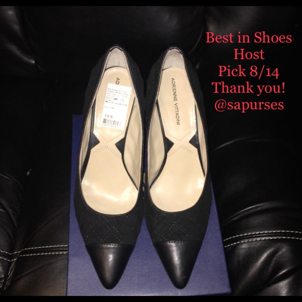 Adrienne Vittadini Elegant Black Heel💼